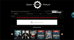 Desktop Screenshot of darkmachine.pl